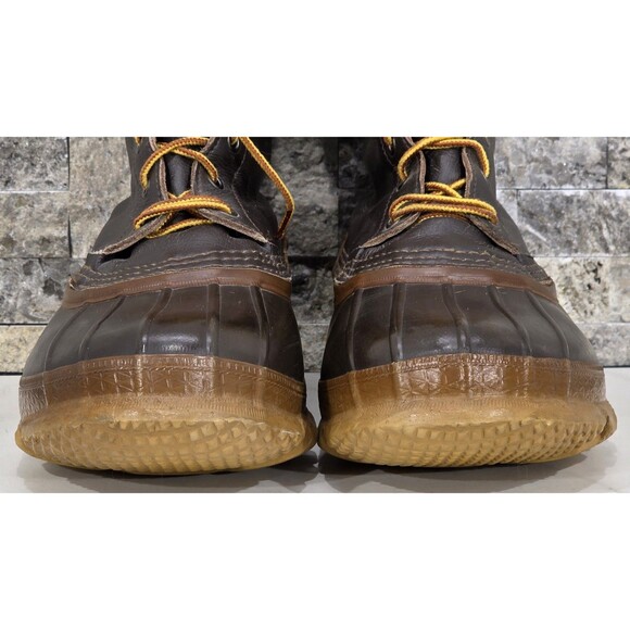 VTG LaCrosse Men's Duck Boot Waterproof Insulated Leather Work Winter Brown 12 - Picture 7 of 13